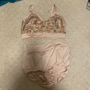 Two piece lyrical costume